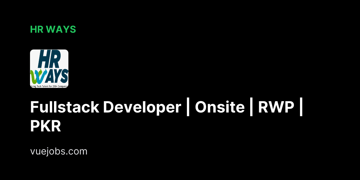 Fullstack Developer